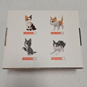 Balody Persian Cat Stand Pet 3D Model DIY Mini Diamond Blocks Brick Building Toy